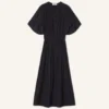Abito midi in charmeuse Abito midi in charmeuse