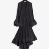 Abito midi in charmeuse Abito midi in charmeuse
