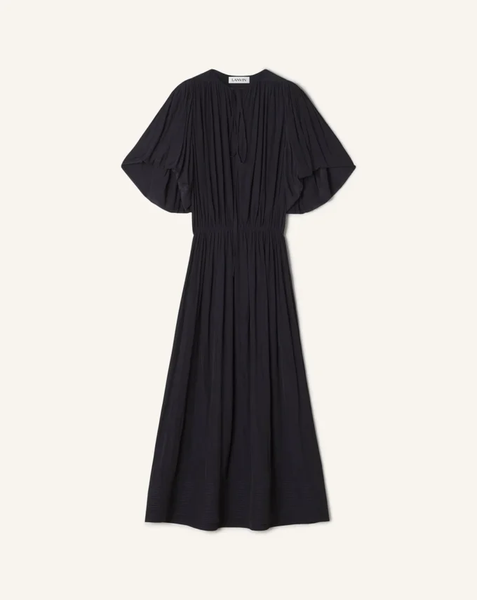 Abito midi in charmeuse Abito midi in charmeuse