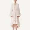 Abito midi in charmeuse Abito midi in charmeuse