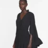 Abito midi in charmeuse Abito midi in charmeuse