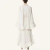 Abito midi in charmeuse Abito midi in charmeuse