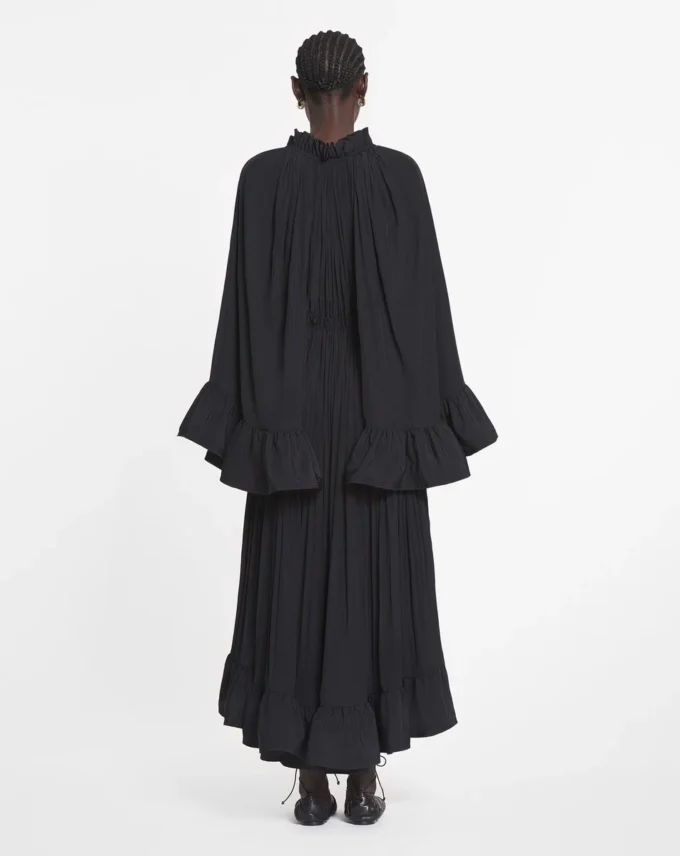 Abito midi in charmeuse Abito midi in charmeuse