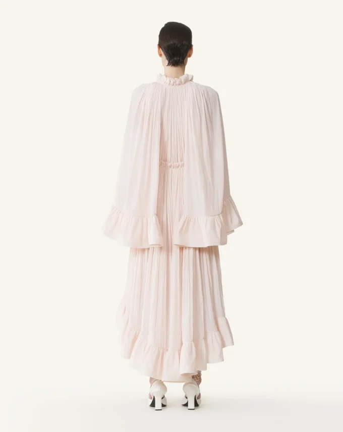 Abito midi in charmeuse Abito midi in charmeuse