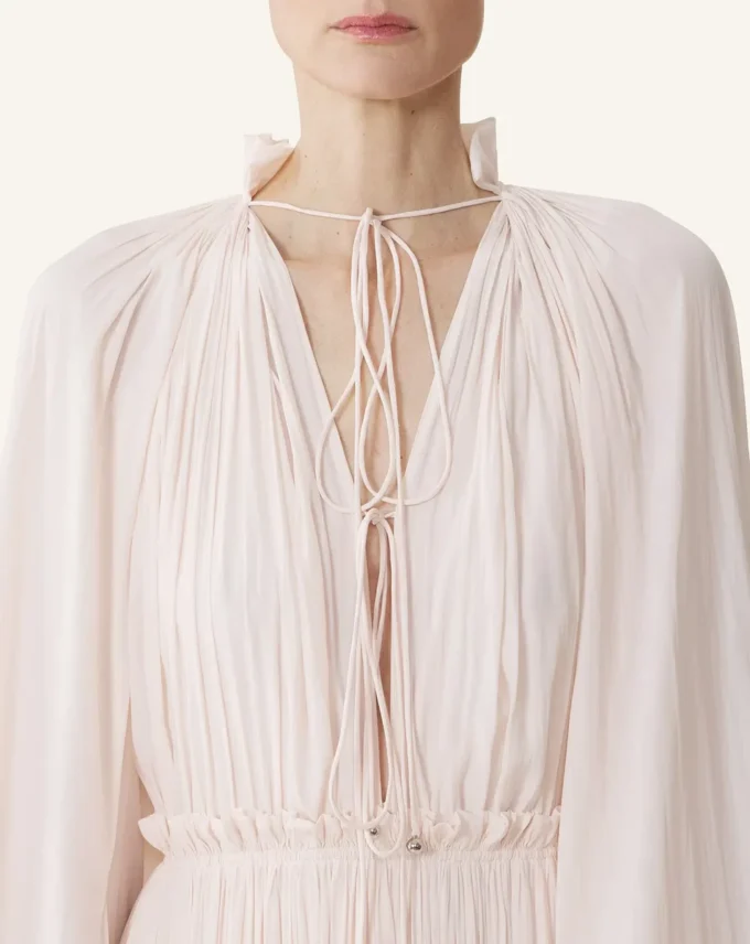 Abito midi in charmeuse Abito midi in charmeuse