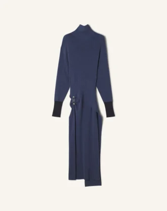 Abito midi in lana e cashmere