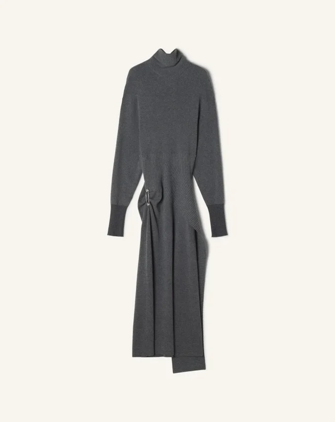 Abito midi in lana e cashmere Abito midi in lana e cashmere