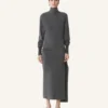 Abito midi in lana e cashmere Abito midi in lana e cashmere