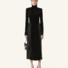 Abito midi in velluto Abito midi in velluto