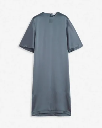 Abito T-shirt in raso