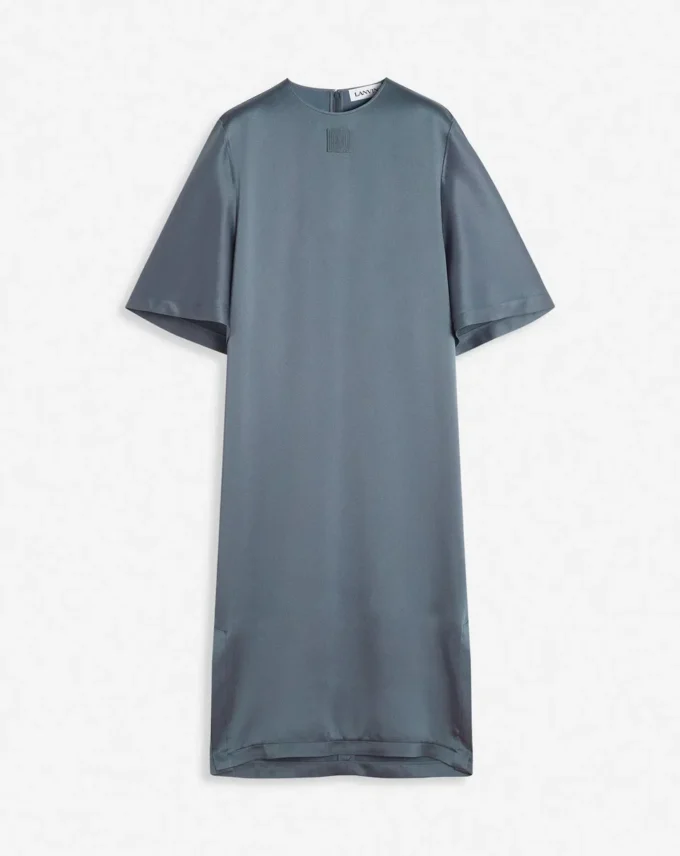 Abito T-shirt in raso Abito T-shirt in raso