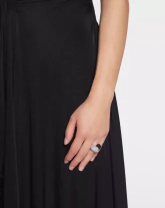 Anello con strass Haute Séquence