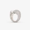 Anello con strass Haute Séquence Anello con strass Haute Séquence