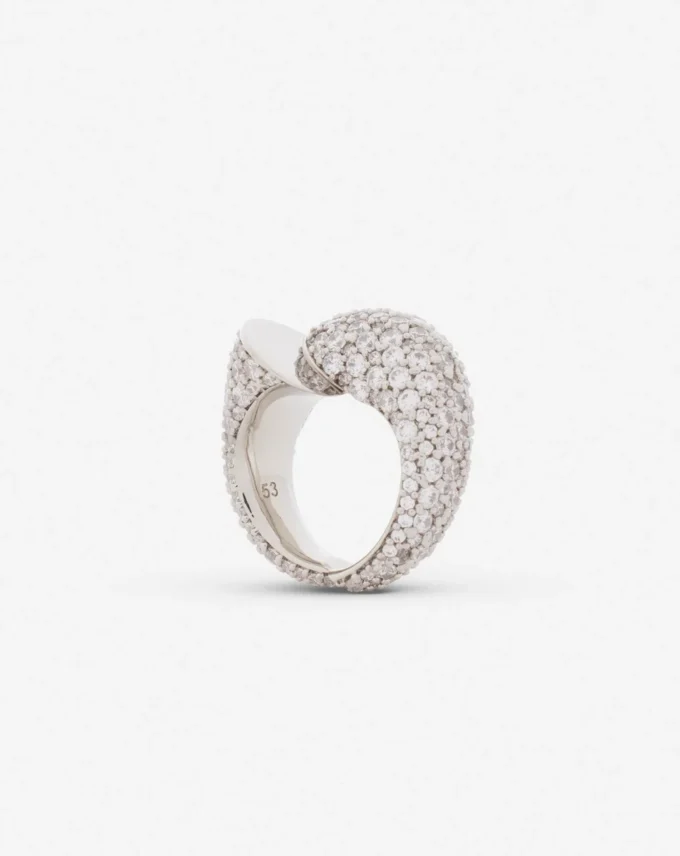 Anello con strass Haute Séquence Anello con strass Haute Séquence