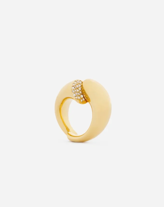 Anello con strass Sequence by Lanvin Anello con strass Sequence by Lanvin