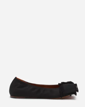 Ballerine con fiocco in raso