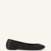 Ballerine piatte in pelle Ballerine piatte in pelle
