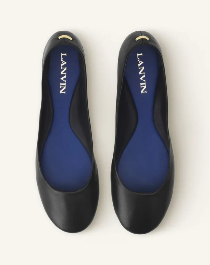 Ballerine piatte in pelle Ballerine piatte in pelle