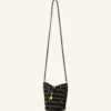 Borsa a secchiello Catch Nano di Lanvin in pelle scamosciata Borsa a secchiello Catch Nano di Lanvin in pelle scamosciata