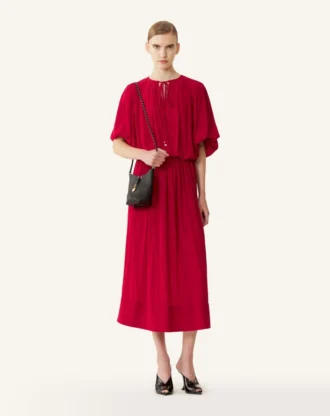 Borsa a secchiello in pelle Catch Nano di Lanvin