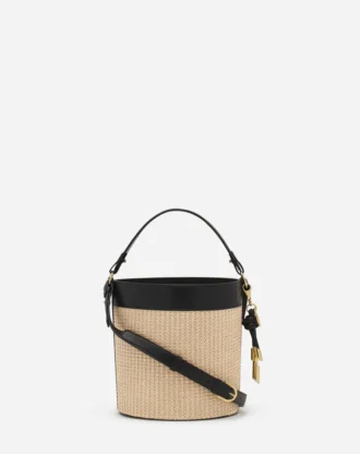 Borsa a secchiello Séquence in rafia