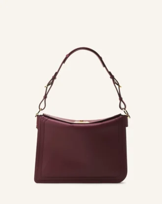 Borsa asimmetrica Compagnon in pelle