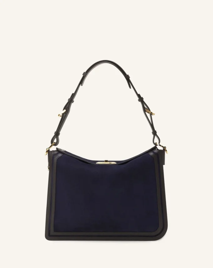 Borsa asimmetrica Compagnon in pelle scamosciata Borsa asimmetrica Compagnon in pelle scamosciata