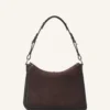 Borsa asimmetrica Compagnon in pelle scamosciata Borsa asimmetrica Compagnon in pelle scamosciata