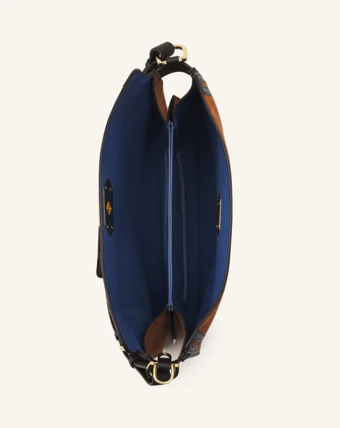 Borsa asimmetrica Compagnon in pelle scamosciata Borsa asimmetrica Compagnon in pelle scamosciata