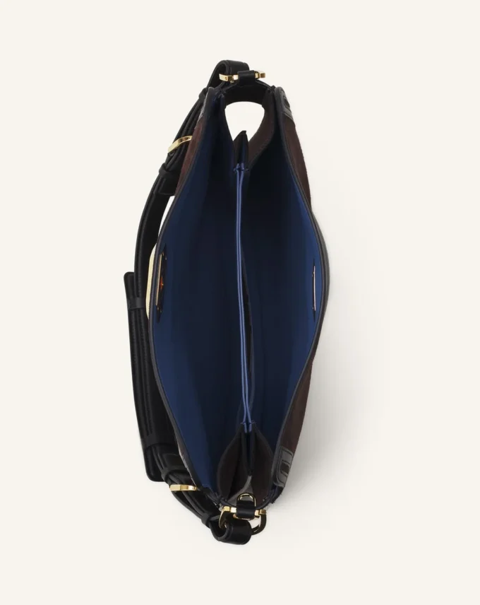 Borsa asimmetrica Compagnon in pelle scamosciata Borsa asimmetrica Compagnon in pelle scamosciata