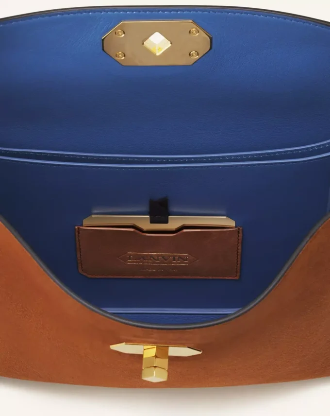 Borsa asimmetrica Compagnon in pelle scamosciata Borsa asimmetrica Compagnon in pelle scamosciata