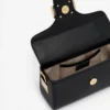 Borsa Nano Pencil Cat in pelle e strass Borsa Nano Pencil Cat in pelle e strass