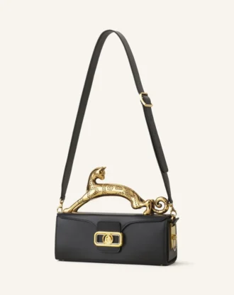 Borsa Pencil Cat in Box Calf