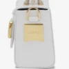 Borsa Pencil Cat in pelle e strass Borsa Pencil Cat in pelle e strass
