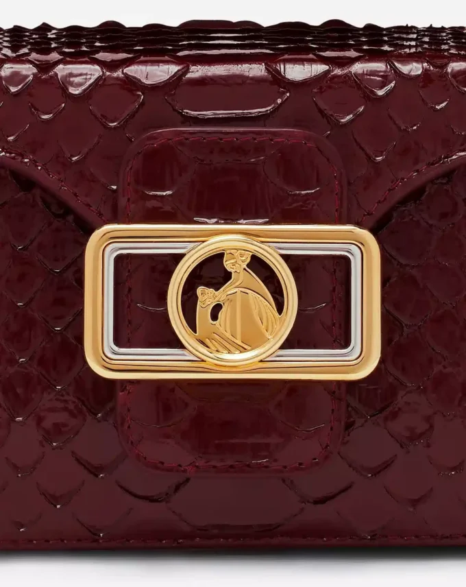 Borsa Pencil Cat Python e strass Borsa Pencil Cat Python e strass