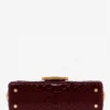 Borsa Pencil Cat Python e strass Borsa Pencil Cat Python e strass
