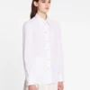 Camicia a maniche lunghe in popeline Camicia a maniche lunghe in popeline