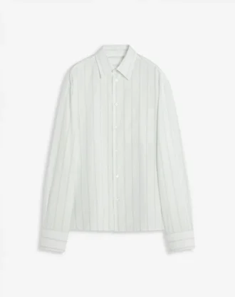 Camicia dritta in cotone