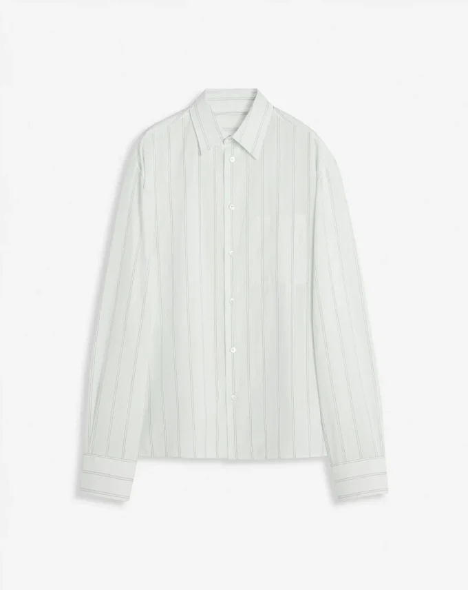 Camicia dritta in cotone Camicia dritta in cotone