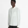 Camicia dritta in cotone Camicia dritta in cotone