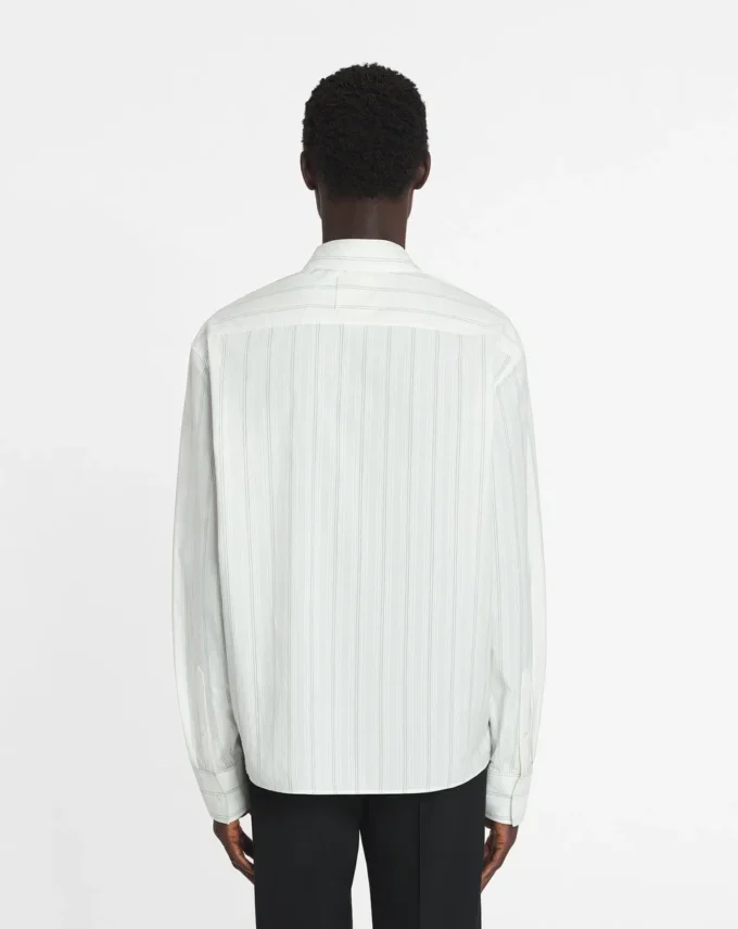 Camicia dritta in cotone Camicia dritta in cotone