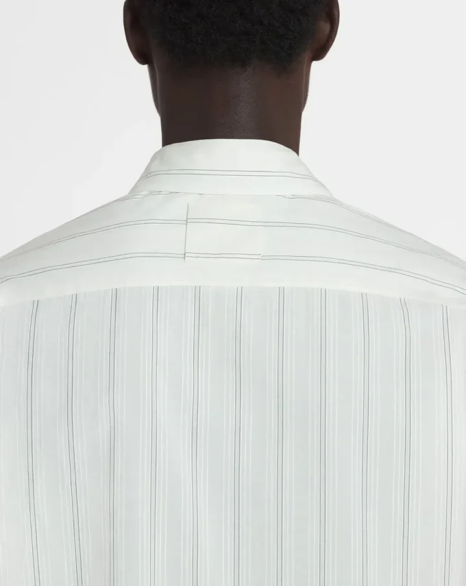 Camicia dritta in cotone Camicia dritta in cotone