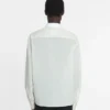 Camicia in voile di cotone con cut-out Camicia in voile di cotone con cut-out