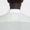 Camicia in voile di cotone con cut-out Camicia in voile di cotone con cut-out