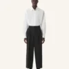 Camicia oversize in popeline di cotone Camicia oversize in popeline di cotone