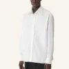 Camicia oversize in popeline di cotone Camicia oversize in popeline di cotone