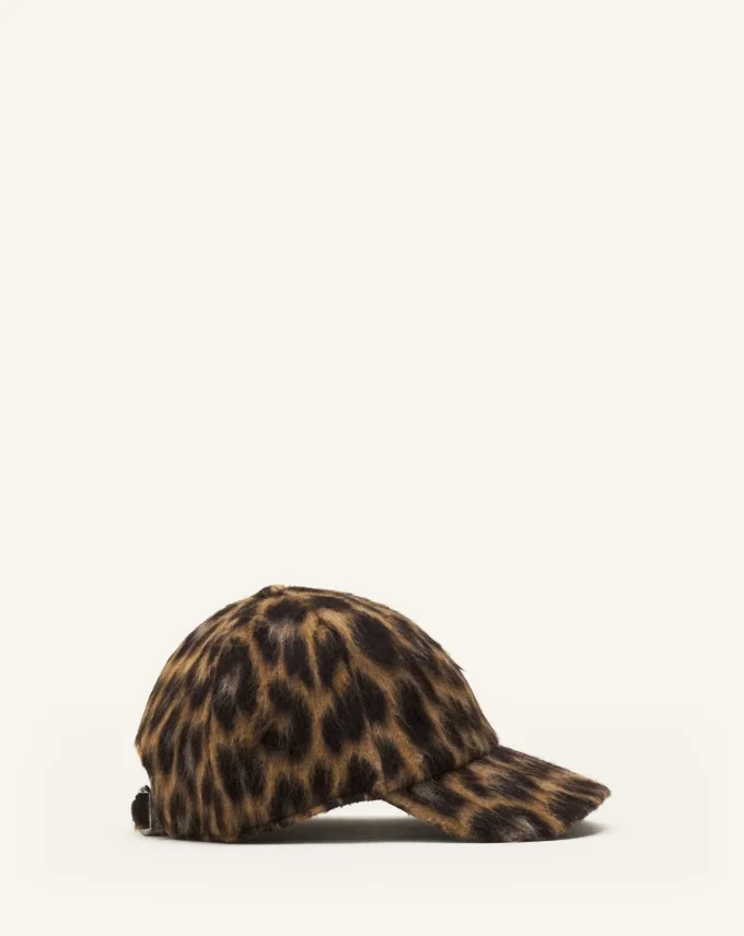 Cappellino con stampa leopardata Cappellino con stampa leopardata
