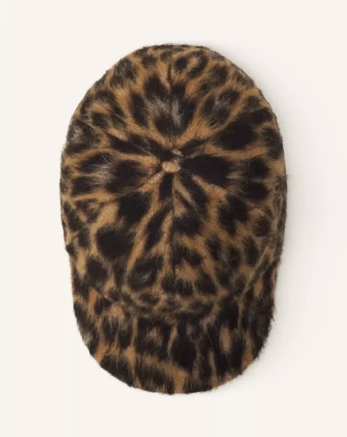 Cappellino con stampa leopardata Cappellino con stampa leopardata