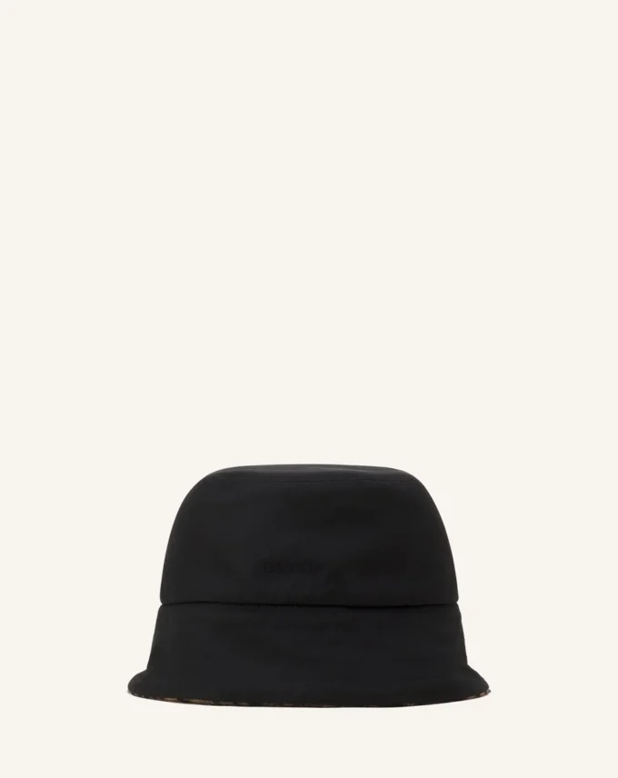 Cappello a secchiello reversibile con stampa leopardata Cappello a secchiello reversibile con stampa leopardata
