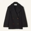 Cappotto corto in lana Cappotto corto in lana